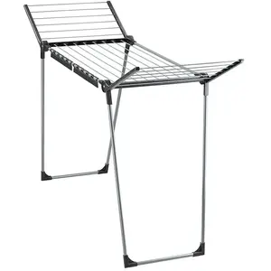 Comparateur de prix : Leifheit - Séchoir sur pied Pegasus 150 Solid Slim Black 15 m - Noir