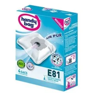 HANDY BAG - Lot de 4 sacs aspirateur non tissé - E81 - ELECTROLUX pas cher
