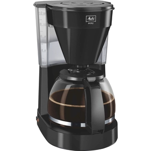 Comparateur de prix : Melitta - Easy Cafetière noir Nombre de tasse=10 verseuse en verre