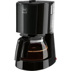 Comparateur de prix : Cafetière filtre - MELITTA - Enjoy II 1017-02 - 1000 W - 10/15 tasses - Noir