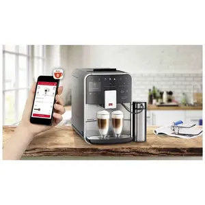 Comparateur de prix : Expresso avec broyeur Melitta Barista TS Smart® F860-100 Gris et Noir