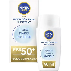 NIVEA SUN Fluide Quotidien Invisible SPF50+ 40 ml pas cher