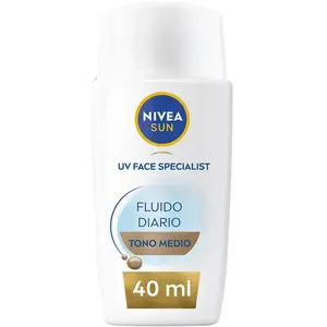 Nivea Fluide solaire quotidien protection visage SPF50+ #ton moyen pas cher