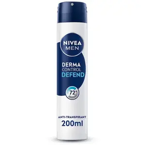 NIVEA - 72H Defend Derma Control Déodorants 200 ml male pas cher