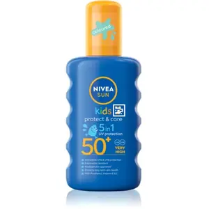 Nivea Sun Kids spray solaire coloré pour enfant SPF 50+ 200 ml pas cher