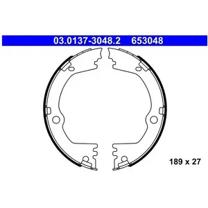 ATE 03.0137-3048.2 plaquettes de frein et accessoires pas cher