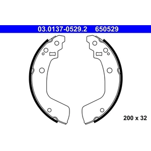 Comparateur de prix : ATE Mâchoires de frein X4 pour SUZUKI: Swift (Ref: 03.0137-0529.2)