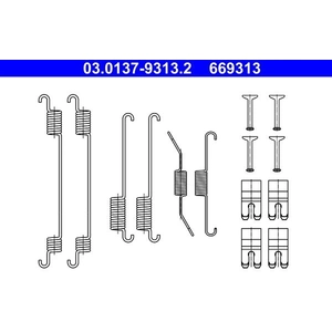 Kit d'accessoires, mâchoires de frein ATE 03.0137-9313.2 pas cher