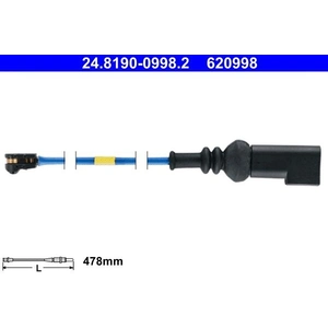 Comparateur de prix : ATE Contacteur de témoin d'usure pour FORD: Transit/Tourneo (Ref: 24.8190-0998.2)