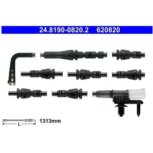 Comparateur de prix : Témoin d'usure, plaquettes de frein ATE 24.8190-0820.2