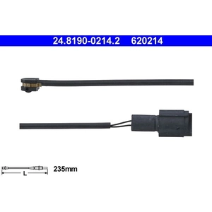 Comparateur de prix : ATE 24.8190-0214.2 Contact d'avertissement, usure des garnitures de frein