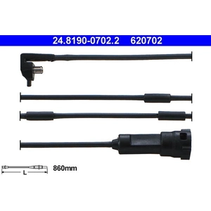 ATE Contacteur de témoin d'usure pour OPEL: Omega (Ref: 24.8190-0702.2)Vendu paroscaro