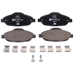 ATE Plaquettes de frein X4 pour PEUGEOT: 3008, 308 (Ref: 13.0460-3847.2) pas cher