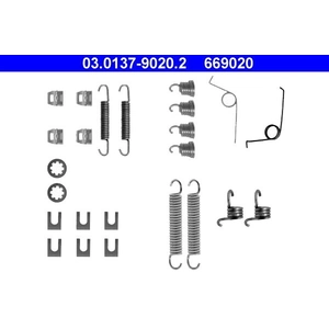Kit d'accessoires, mâchoires de frein ATE 03.0137-9020.2 pas cher