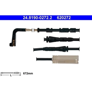 Comparateur de prix : ATE 24.8190-0272.2 Contact d'avertissement, usure des garnitures de frein
