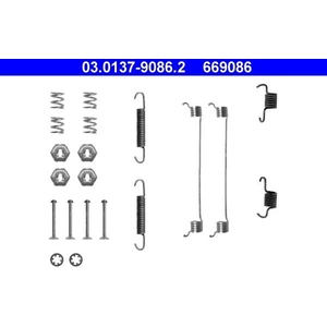 ATE Kit d'accessoires, mâchoire de frein 03.01379086.2 pas cher