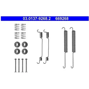 Comparateur de prix : Kit d'accessoires, mâchoires de frein ATE 03.0137-9268.2