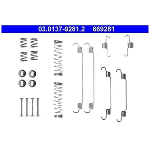 Comparateur de prix : Kit d'accessoires de mâchoire de frein ATE 03.0137-9281.2 - Réf. 669281