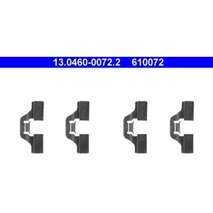Comparateur de prix : ATE Kit d'accessoires, plaquette de frein à disque 13.04600072.2