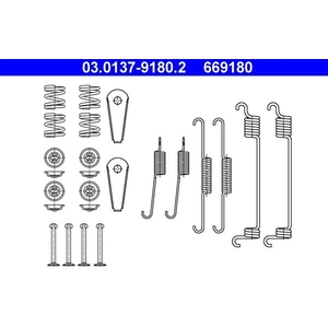 Kit d'accessoires, mâchoires de frein ATE 03.0137-9180.2 pas cher