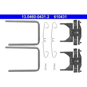 ATE Kit d'accessoires, plaquette de frein à disque 13.04600431.2 pas cher