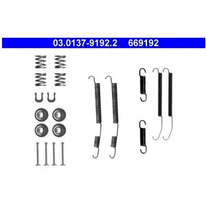 Comparateur de prix : Kit d'accessoires, mâchoires de frein ATE 03.0137-9192.2