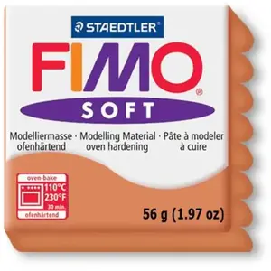 Comparateur de prix : GRAINE CREATIVE Pâte Polymère FIMO Soft - Marque FIMO - Couleur Beige Cognac - 56g