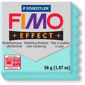 Comparateur de prix : Staedtler Fimo pâte à modeler à effet 57 grammes aqua pastel 57 grammes