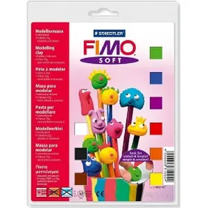 Comparateur de prix : DTM Coffret Fimo Soft 9 1/2 blocs + accessoires