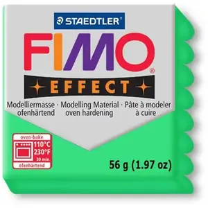 GRAINE CREATIVE Pâte Fimo 57 g Effect Translucide Vert 8020.504 - FimoVendu parkaufland