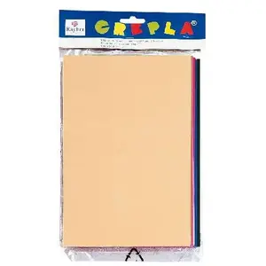 Rayher 3395549 Crepla Plateau 15 x 22,5 cm Lot de 10 Couleurs