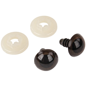 Comparateur de prix : Rayher Yeux d'animaux en plastique ø 12 mm 10 pcs Brun