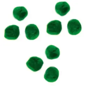 Rayher Pompons - Vert - 1,5 cm - 60 pces