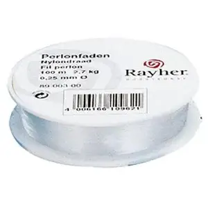 Comparateur de prix : Fil perlon blanc - 15 mm x 50 m