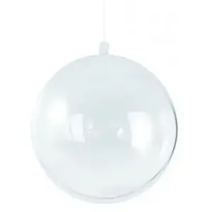 Comparateur de prix : Rayher 3901637 Lot de 2 Boules en Plastique Cristal Ø 6 cm