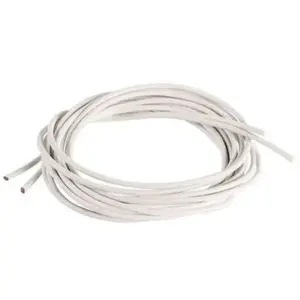 Comparateur de prix : Rayher Lanière ronde en cuir de chèvre ø 1,5 mm x 100 cm 2 pcs Blanc