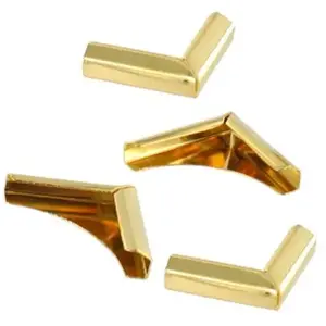 Rayher Coins en métal pour livres, or, 21x21 mm, sct.-LS 4 pces pas cher