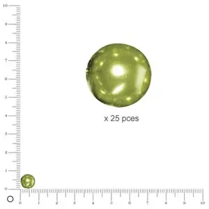 Comparateur de prix : RAYHER HOBBY 14402432 Renaissance Verre Perles de Cire, 8 mm à Weber, boîte 25 pièces