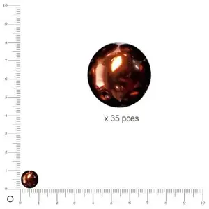 Comparateur de prix : Rayher 14403532 Renaissance Verre Perles de cire, 10 mm ø, boîte 35 pièces, n