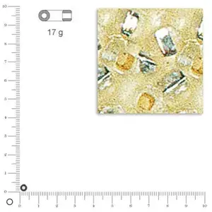 Comparateur de prix : Rayher Rocailles intérieur argenté - Argent - Ø 4 mm x 17 g