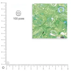 Rayher FACETTE VERRE 4MM JASPE FACETTE VERRE 4MM JASPE pas cher