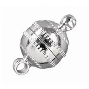 Rayher Fermoir magnétique rond ø 7 mm Couleur platineVendu parscrapmalin