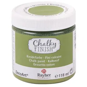 Peinture craie (Chalky Finish) - Avocat - 118 ml - Rayher Vert pas cher