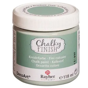 Rayher Pot de 118ml de Chalky Finish, vert menthe, pour loisirs créatifs pas cher