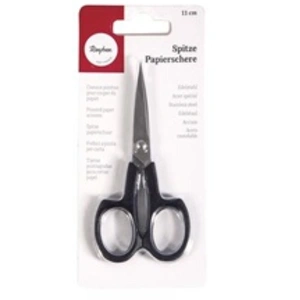 Ciseaux pointus - RAYHER - 11 cm - Spécial papier - 1 pièce - Mixte pas cher
