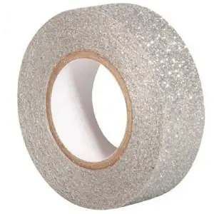 Rayher Hobby bande scintillante argent 15mmx5m pas cher