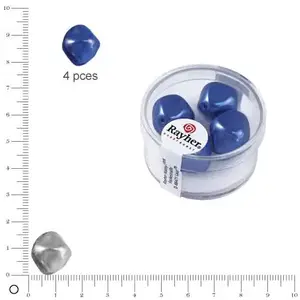 Rayher Pyramide double Renaissance - Bleu azur - Ø 17 mmVendu parscrapmalin