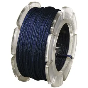 Rayher Cordon ciré armé nylon - bleu jeans - 0,6 mm - 10 m pas cher