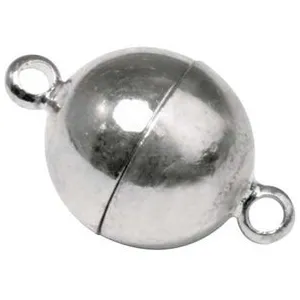 Comparateur de prix : Rayher Fermoir magnétique extra fort ø 14 mm Couleur argent