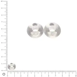 Rayher Perle en verre transparente Magic Flair - Cristal de roche - Ø 12 mmVendu parscrapmalin